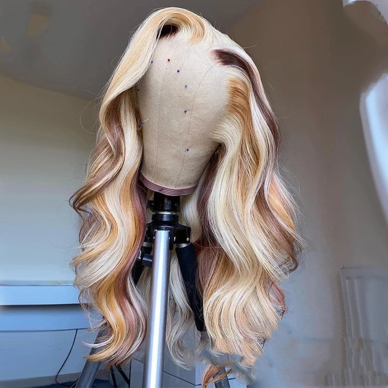 Body Wave Dentelle Front Wig Blonde