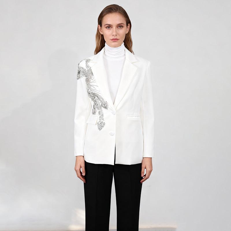 Femmes Versatile et Loose Raccords Petite Tailored Blazer