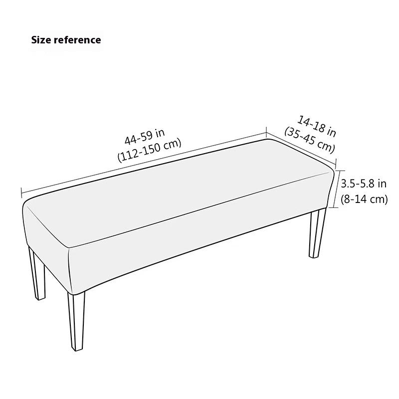Couverture de la chaise en tissu de maïs étiré