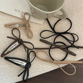 Bow Cropped Clip Barrettes BB Cheveux épingle à cheveux