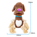 Type de coquille de peluche de chien contenant du papier son Bb appelé jouet de molar résistant aux piqûres Intera