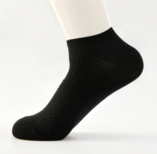 Chaussettes mi-calf escamotables et respirantes pour hommes