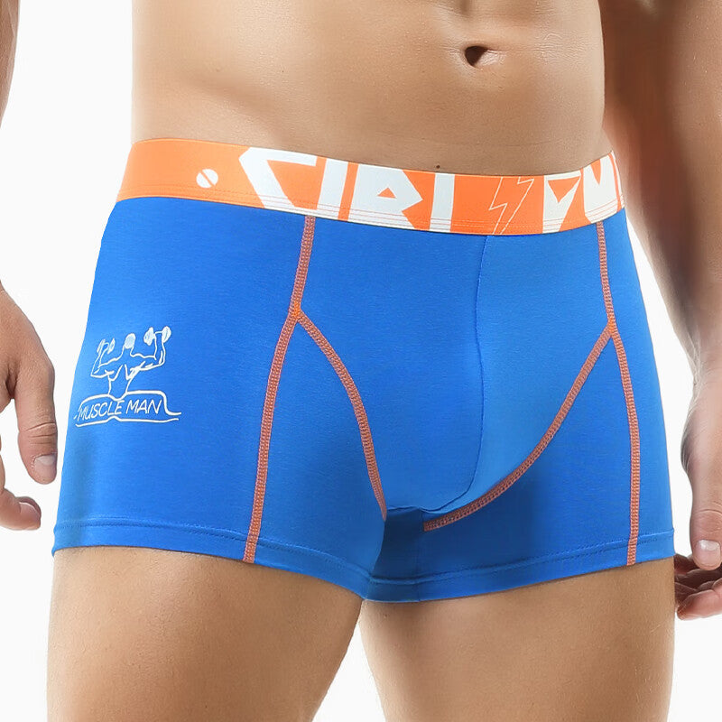 Slips en coton pur homme avec des imprimés tendance