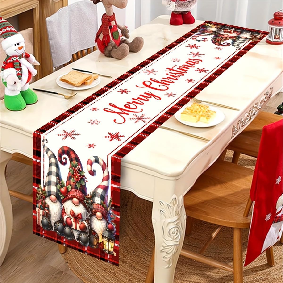 Runner de table de Noël 13x72 pouce