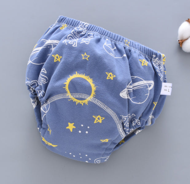 Pantalons d'entraînement pour bébés Lavable Couverture de couche de gaze 6 couches