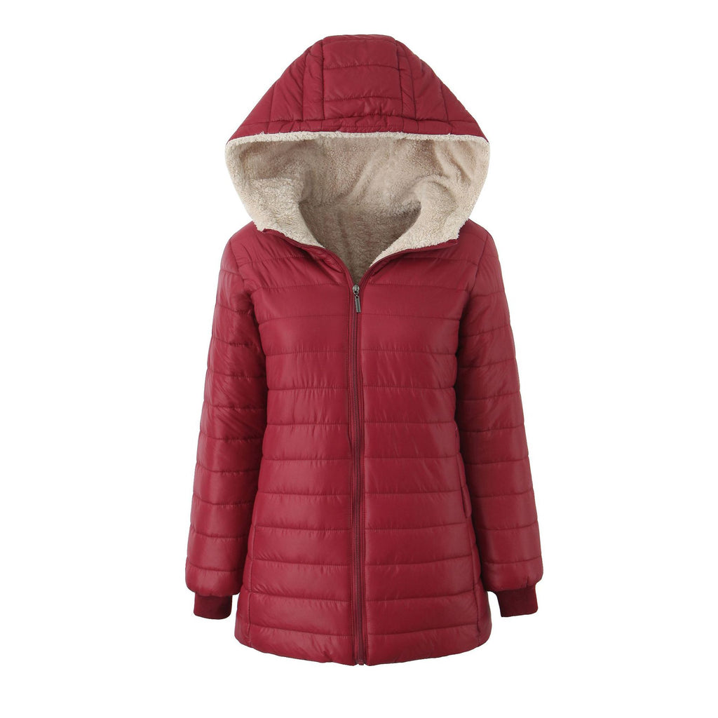 Women's Warm Hooded Coat