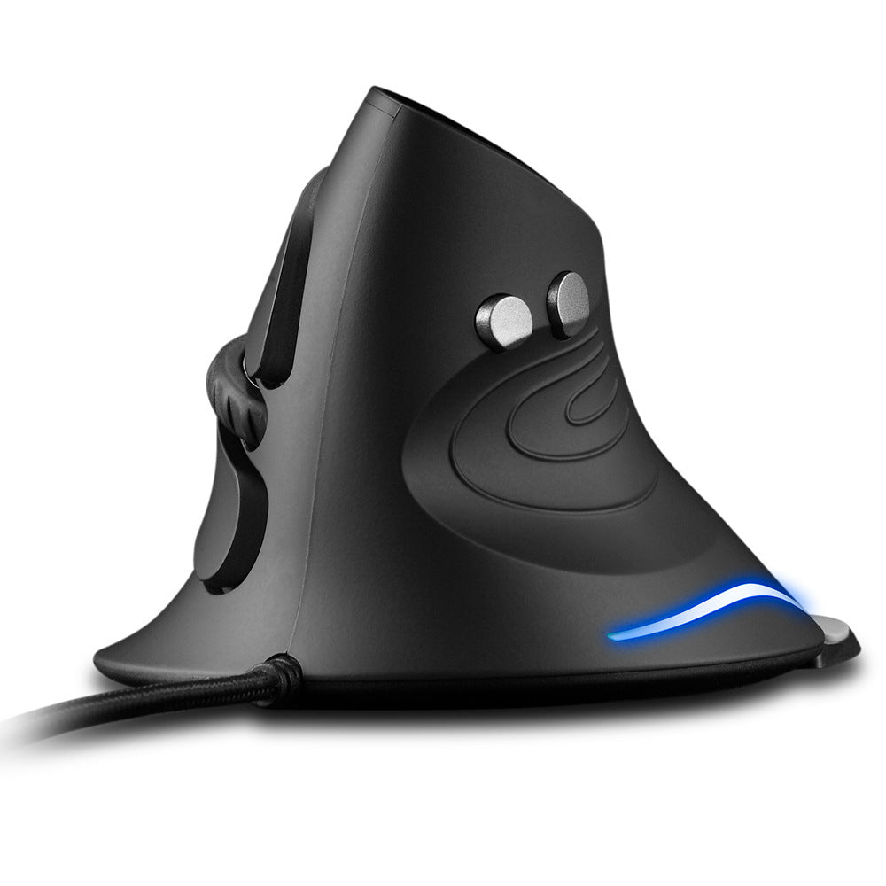 Type d'escargot à souris verticale Livre de notes ergonomique Souris filaire de bureau
