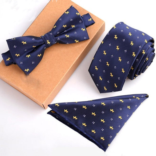 Ensemble d'attaches d'affaires Casual, bleu foncé