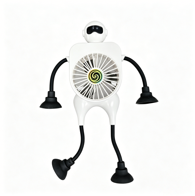 Eventail de Coupe d'aspiration amusante 2000 Mah avec bras et jambes fléchissants