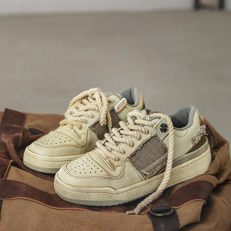 Chaussure de skate vintage couple d'été