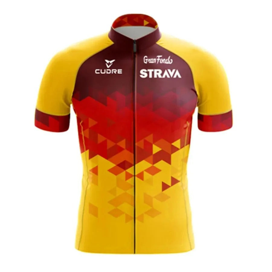 Ensemble de vêtements de vélo à manches courtes pour hommes