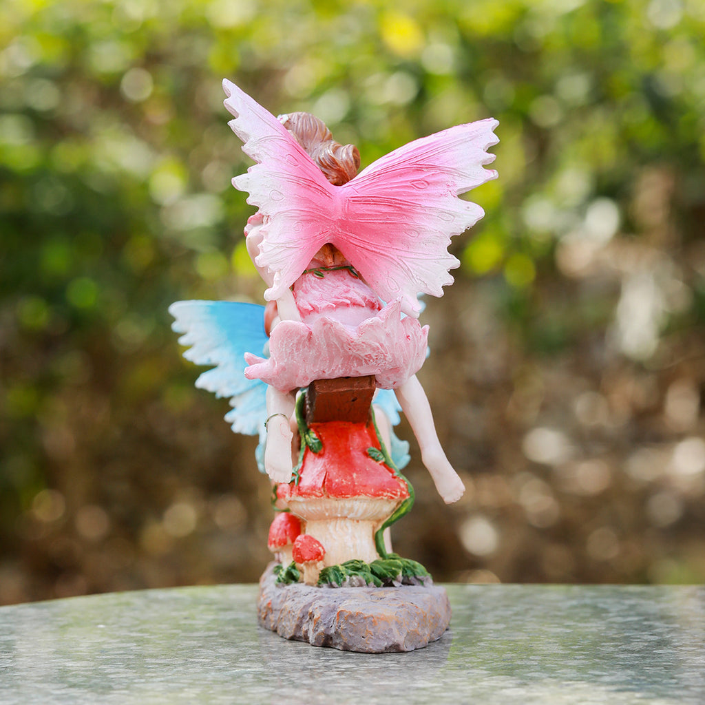 Jardin Fée Seesaw Resin Artisanat Ornement