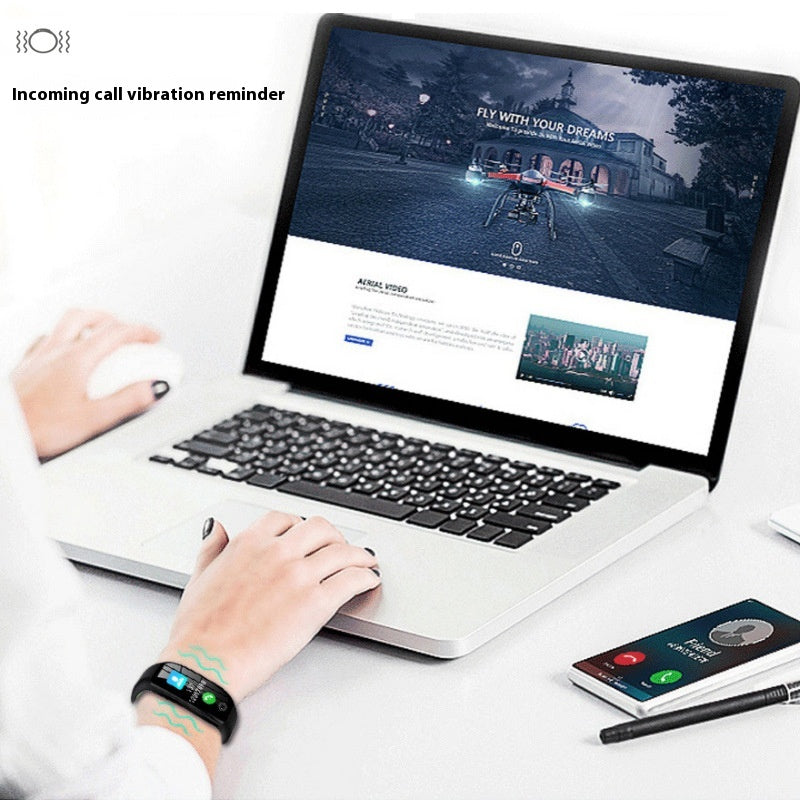 Couleur écran F21 Smart bracelet moniteur sommeil