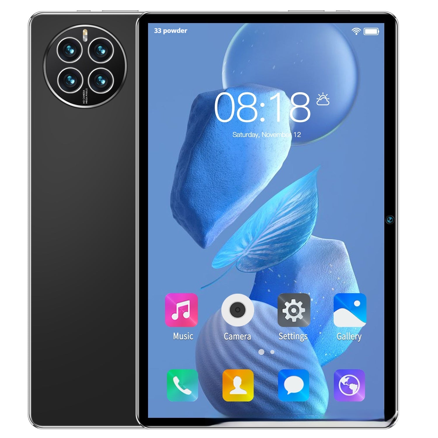 Ordinateur portable et minimaliste de tablette maison