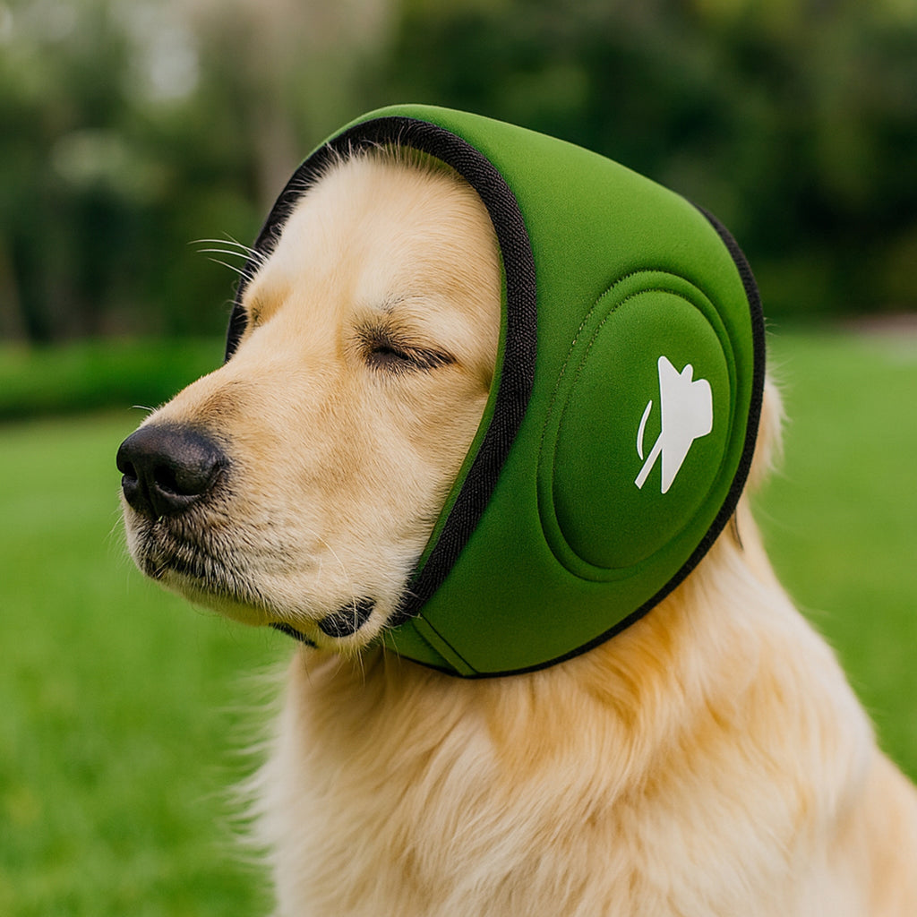 Soundproof and shock-resistant earmuffs