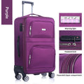 Valise à roulettes à quatre roues Étui en tissu Oxford