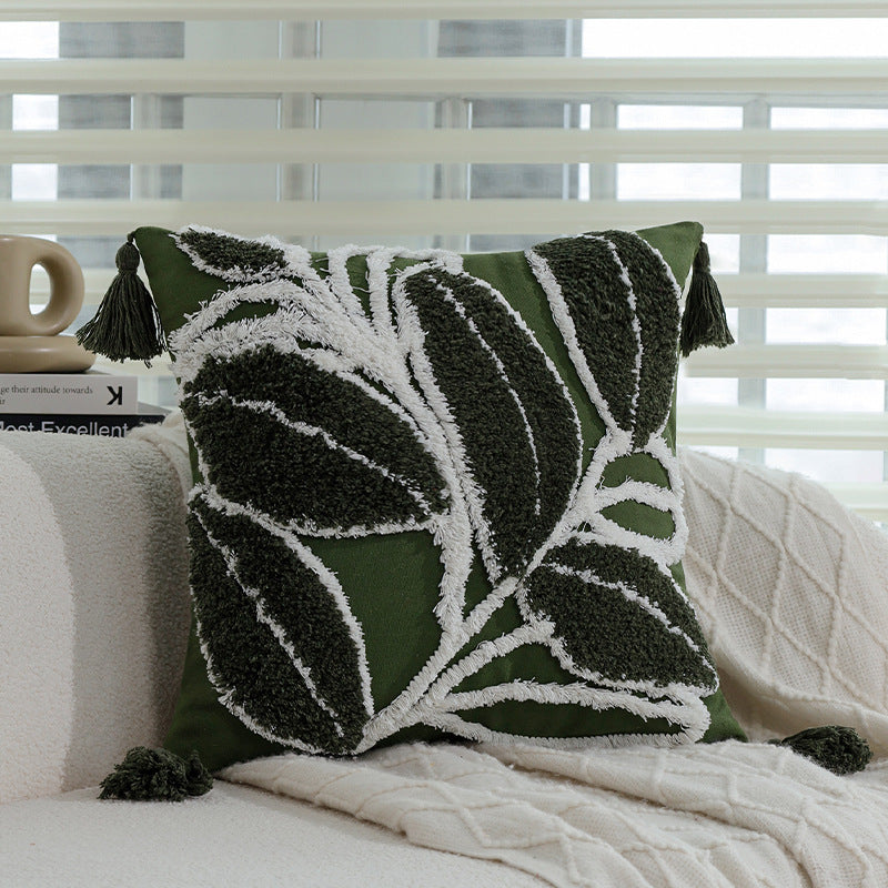 Oreiller de lit Retro Green Canapé