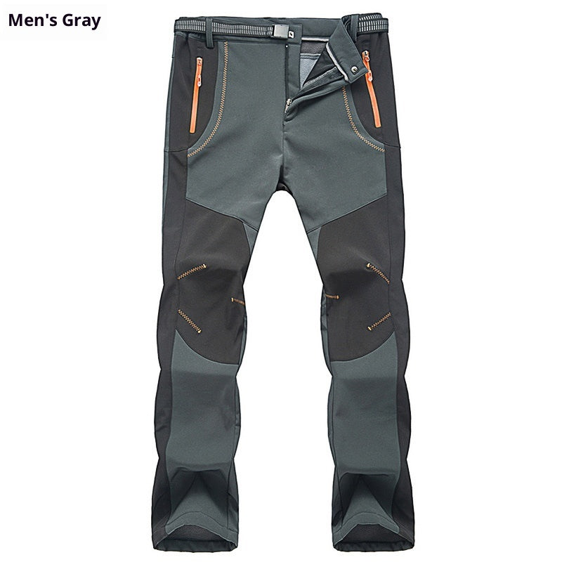 Pantalon de randonnée rembourré en polaire chaud et respirant