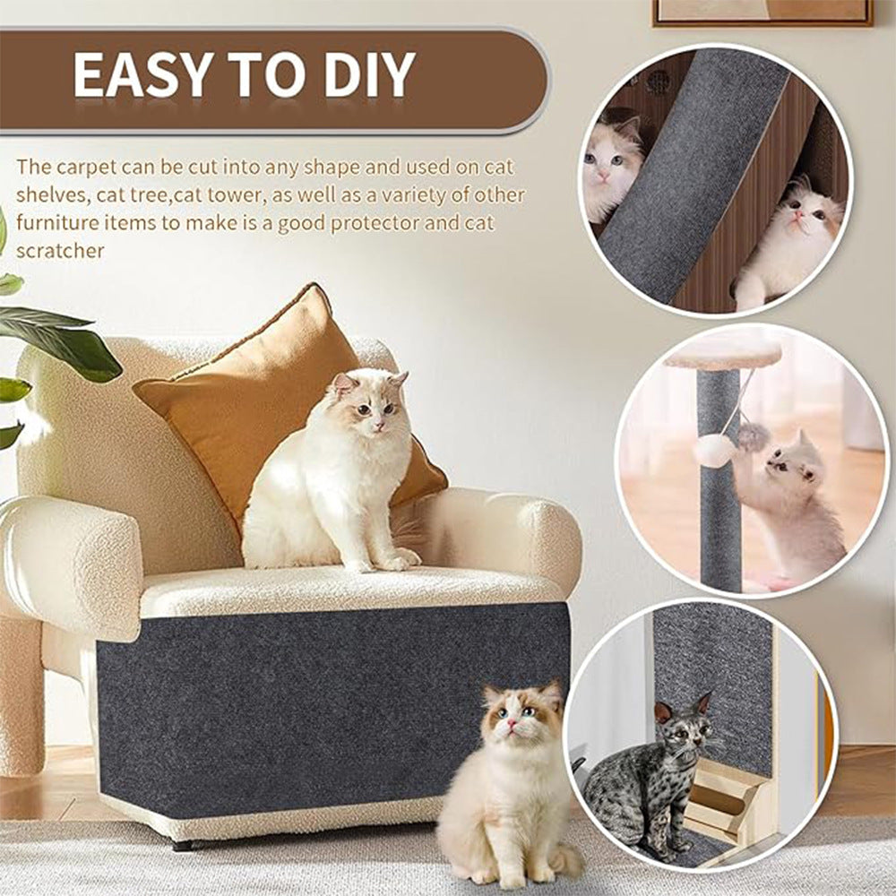 Élagage Cat Scratch Tapis autocollant Cats