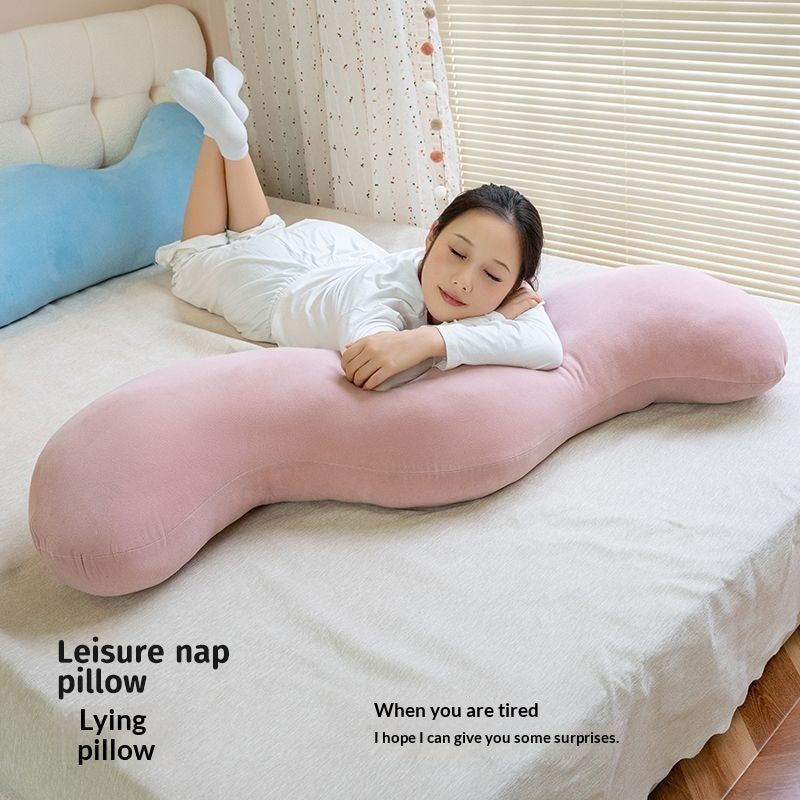 Oreiller amovible et lavable pour le corps pendant la grossesse
