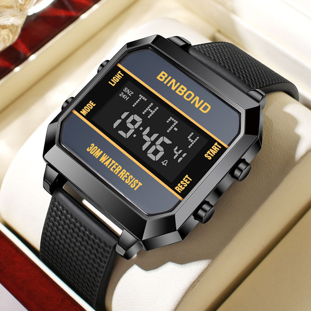 Montre électronique polyvalente et élégante pour les étudiants et les étudiants