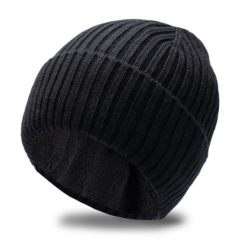 Chapeau d'hiver épais et chaud doublé de polaire