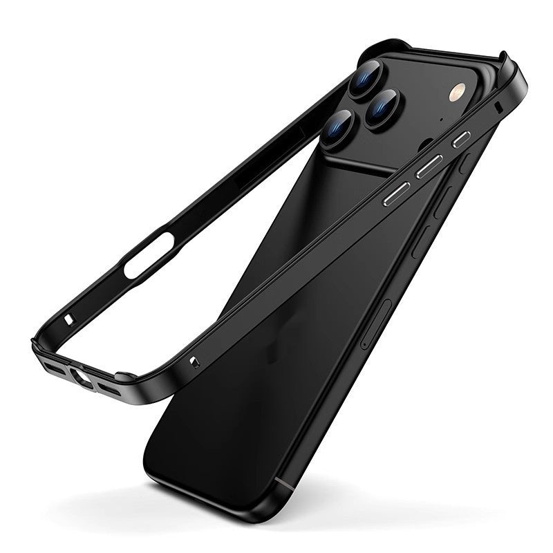 Boîtier de téléphone en aluminium métal alliage Silicone résistant à la chute