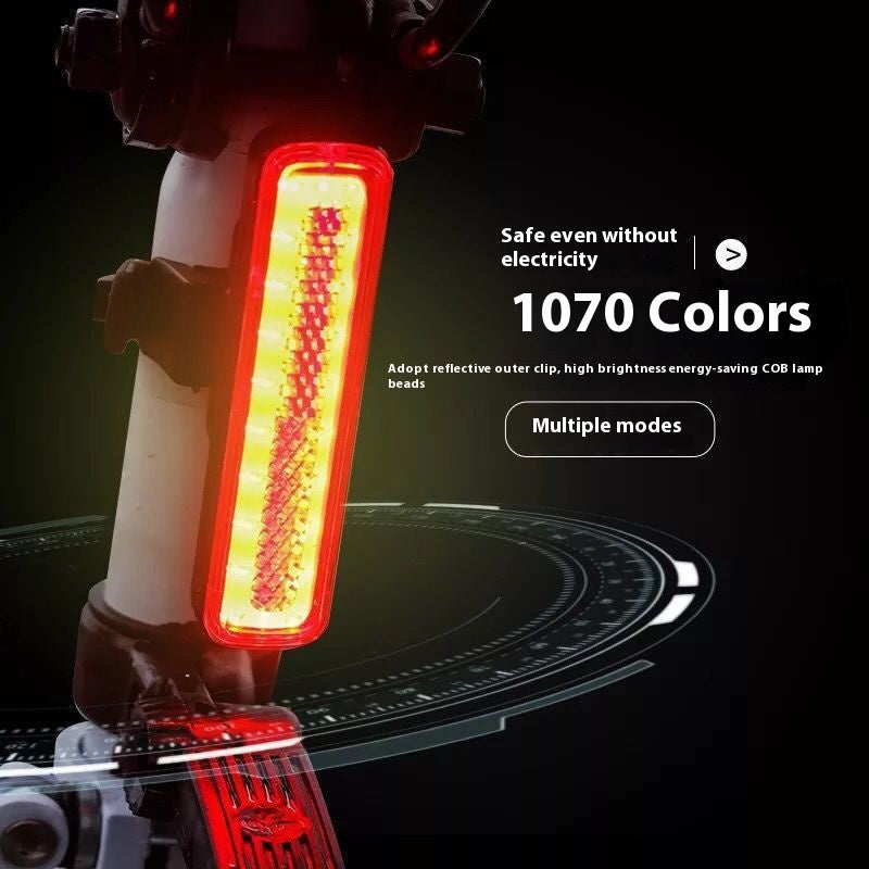 Vélo Light Usb Charging Safety Riding