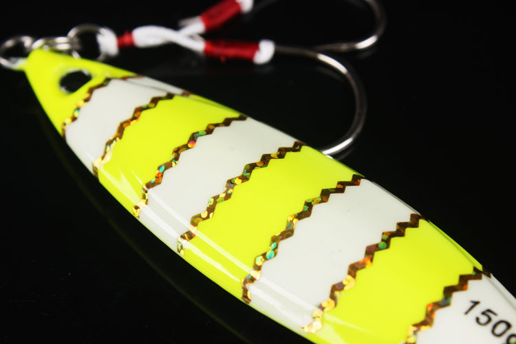 Lead laser lumineux avec double crochet à bascule lente