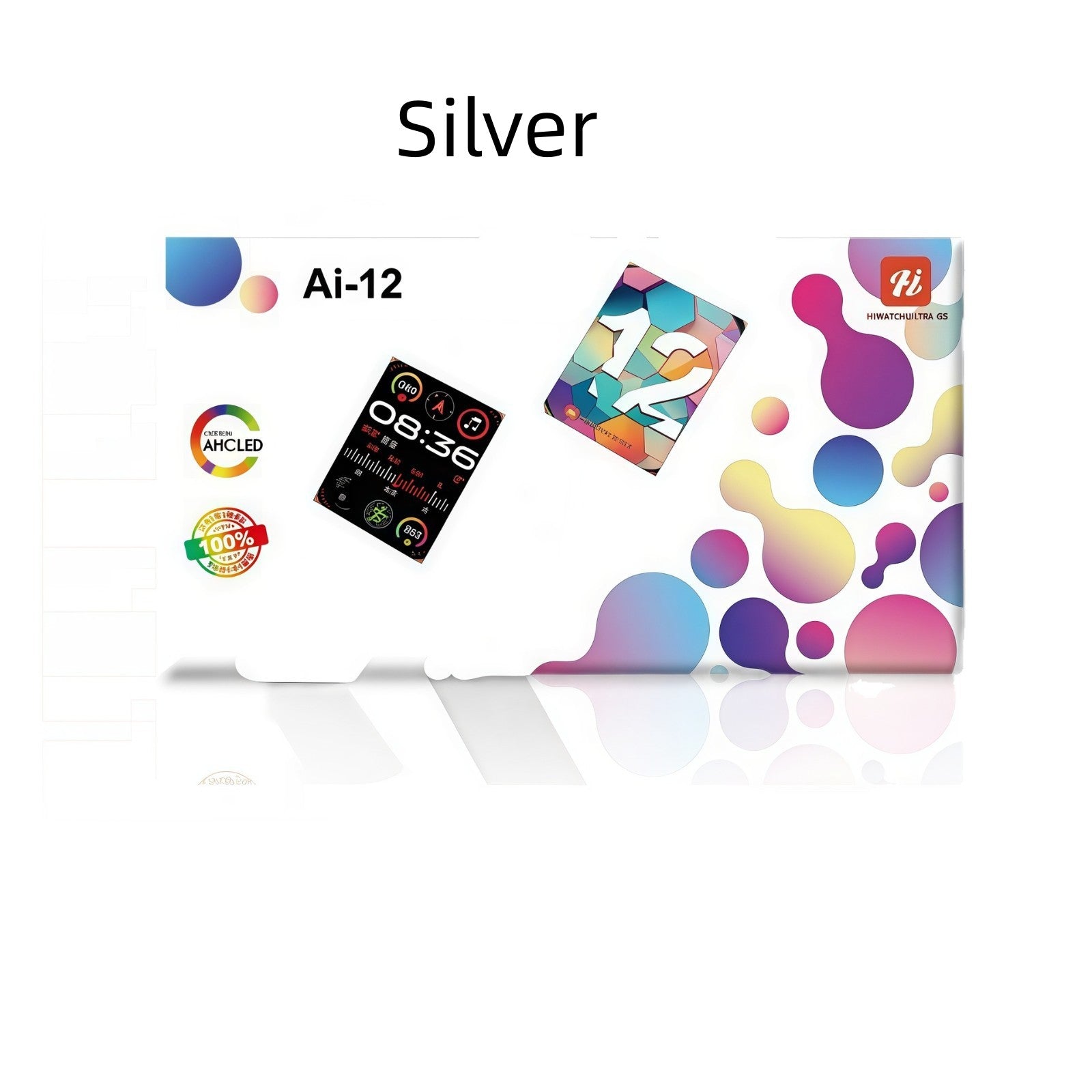 Smartwatch avec un design linéaire Et appel Bluetooth
