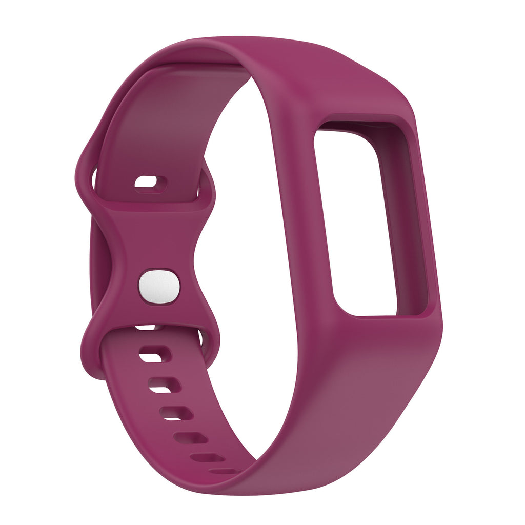 Bracelet en silicone simple à une seule pièce de couleur unie