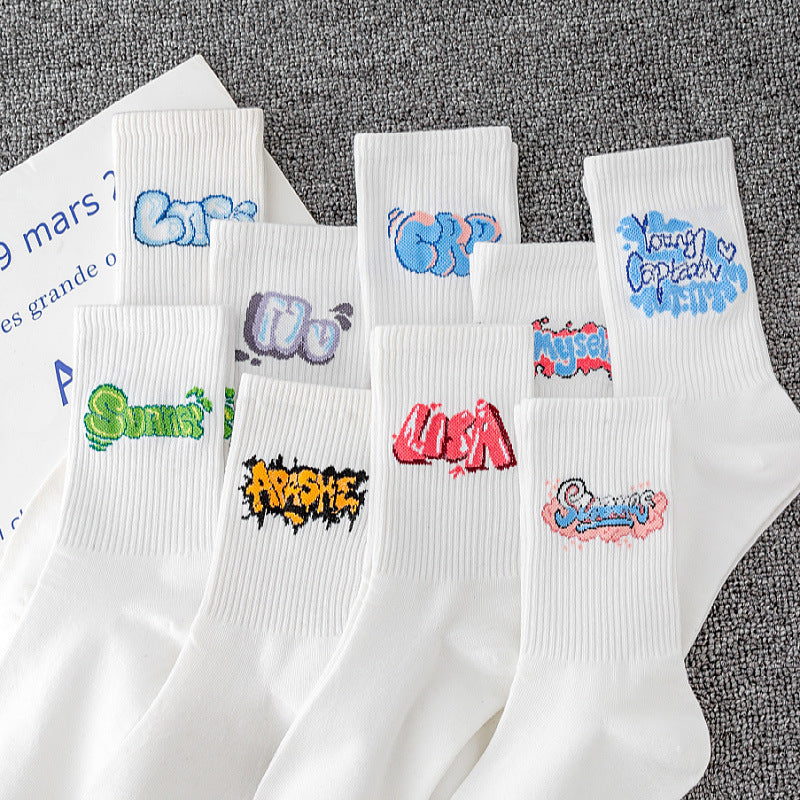 Cotton Automne Hiver Hommes Basketball Chaussettes longues