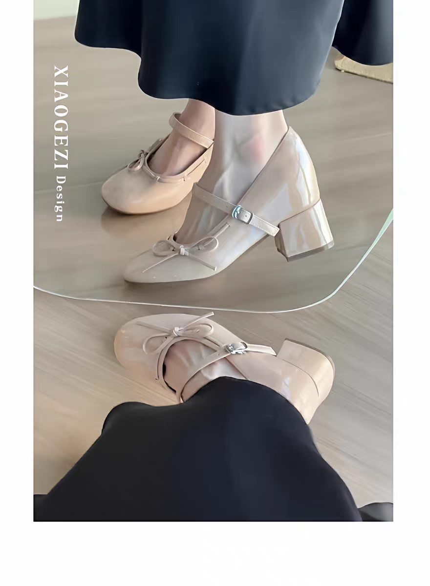 Femmes Français Sangle simple Chaussures de talon cachées