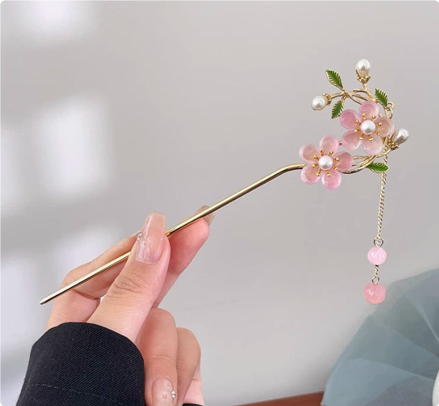 Robe Accessoires Hairpin Headwear Antique Style Plaque Hairpin