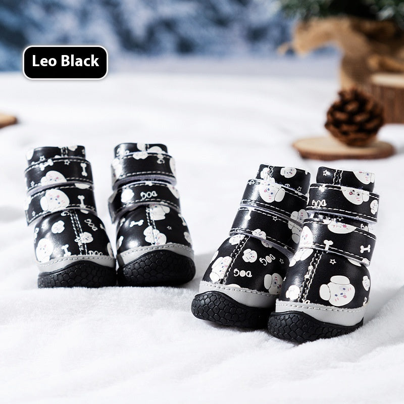 Chaussures en coton d'animaux de compagnie résistant à l'usure
