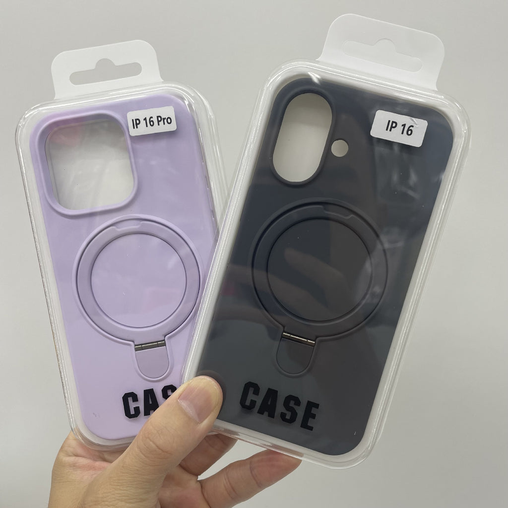 Boîtier de téléphone magnétique Silicone liquide