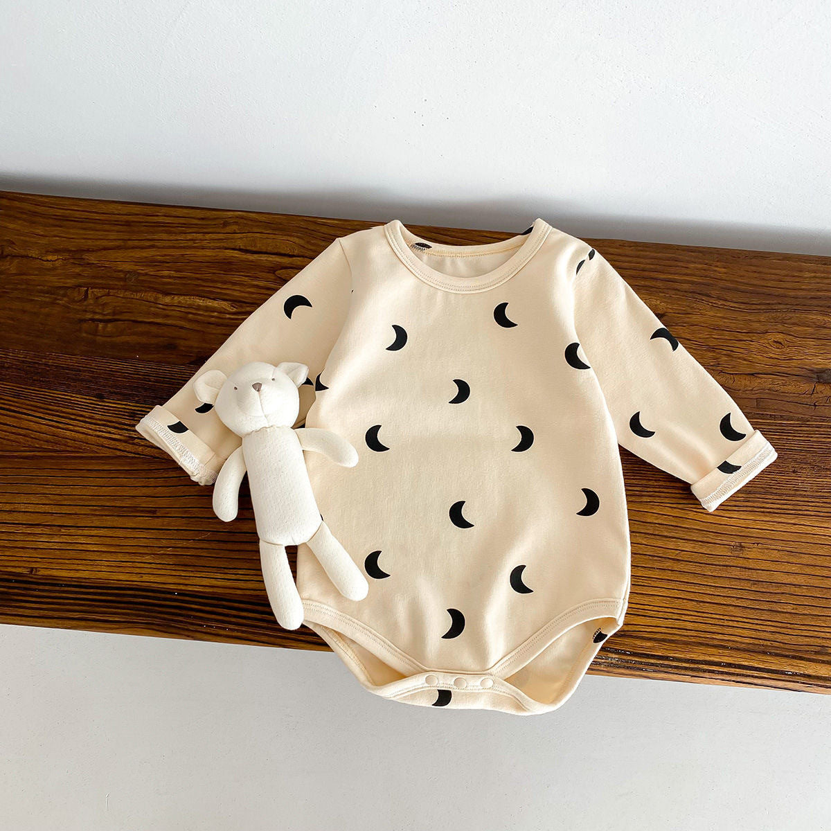 Bébé à manches longues Onesie Romper