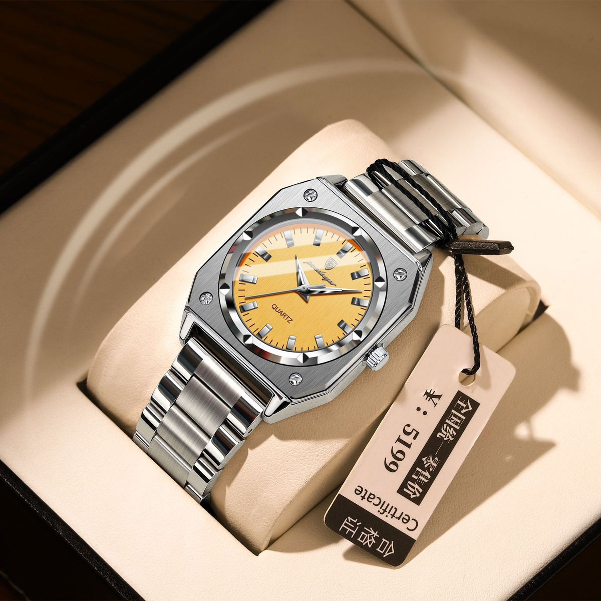 Lumineux de luxe de montre de mode pour femmes