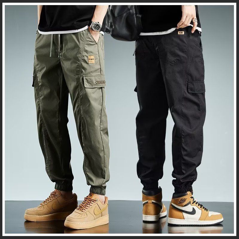 Pantalon casual de fret tendance homme