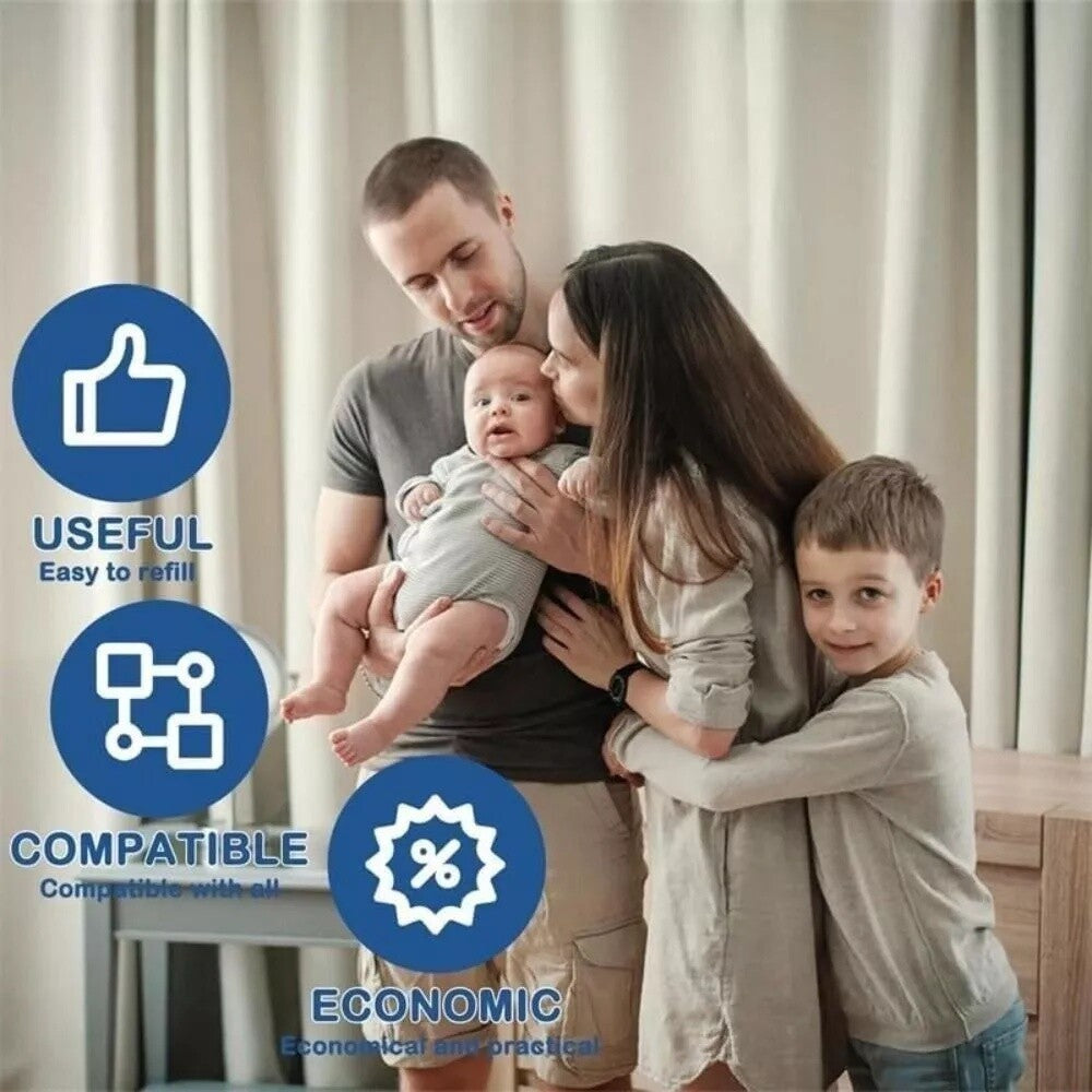9pcs Élimination Nappy Bin recharge Cassettes pour AngelCare