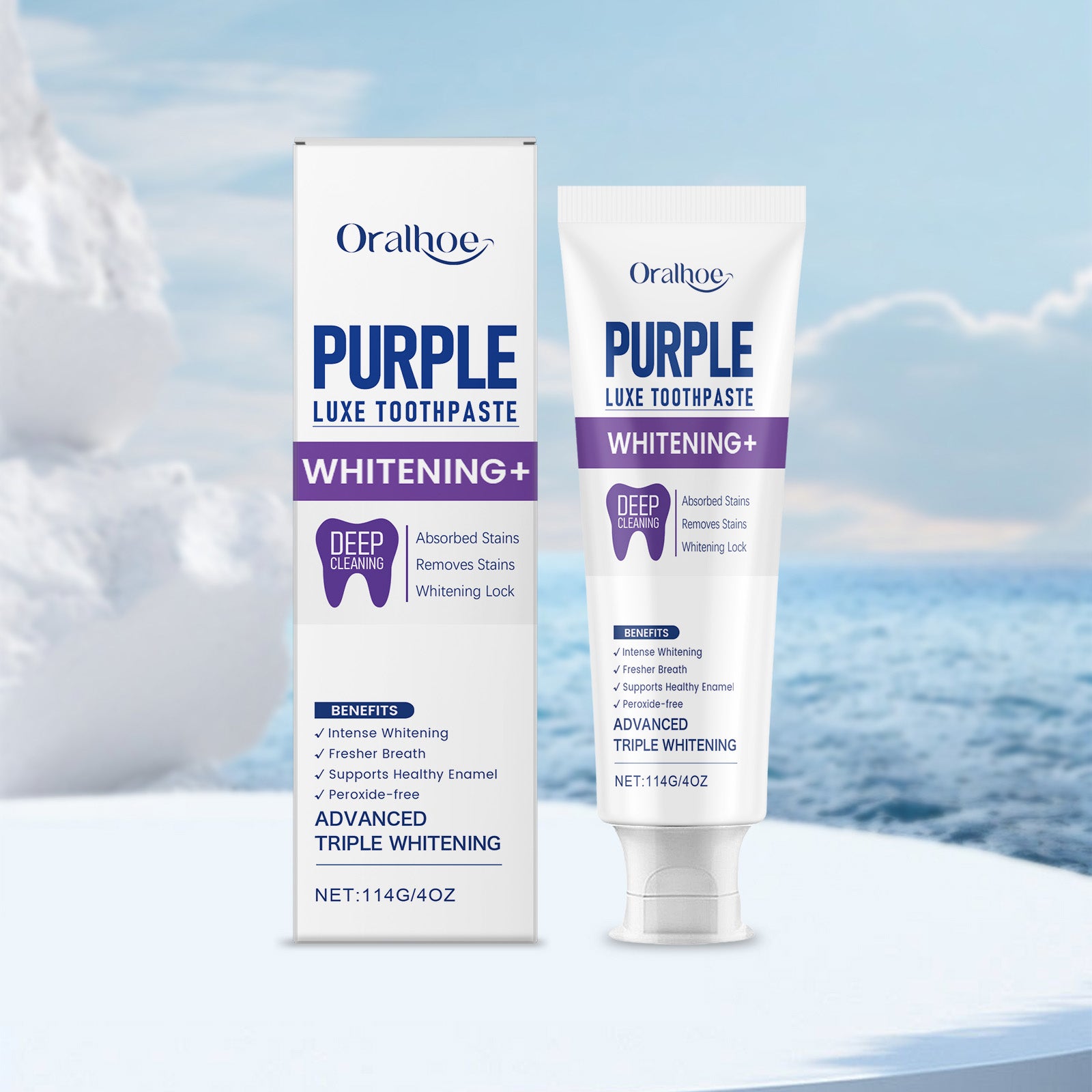 Blanchiment et brillance Dentifrice 114g-box