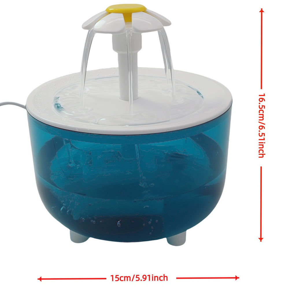 Fontaine d'eau pour animaux de compagnie filtrant automatique pour chats et chiens