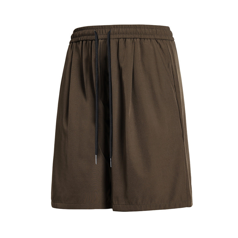 Shorts à coupe droite pour jeunes hommes