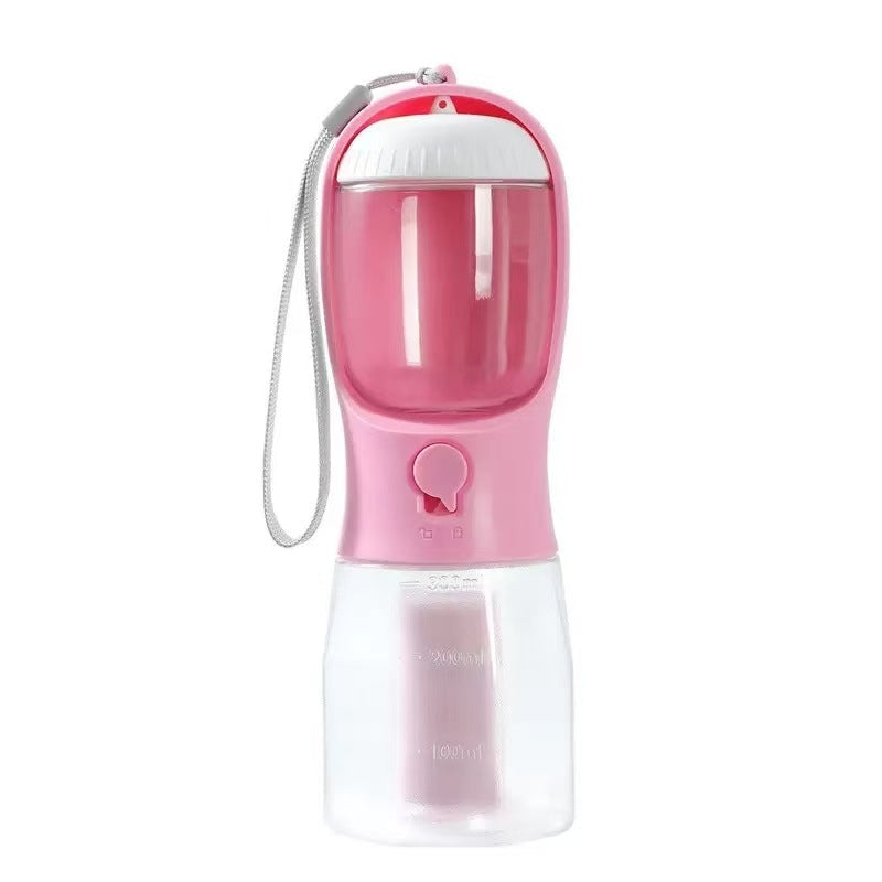 Bouteille d'eau portable pour animaux de compagnie