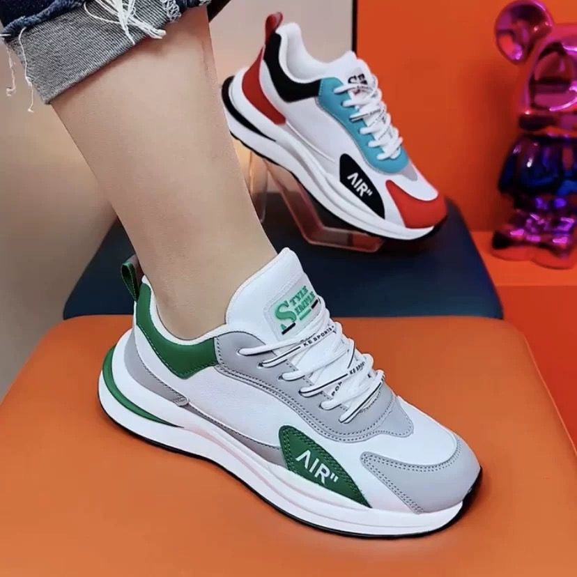 Chaussures Trendy White Sneakers Casual Et Respirant Agnes