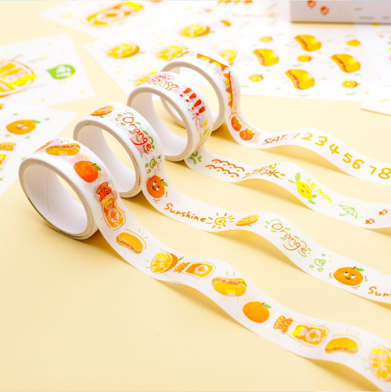 Autocollants pour rubans de fruits