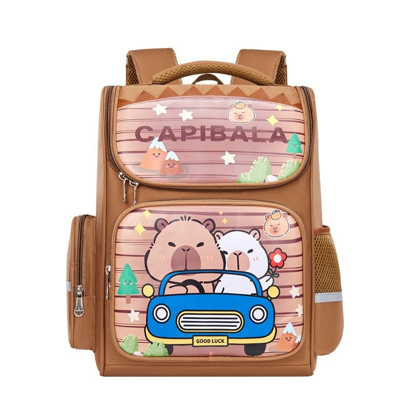 Capabala Etudiant de l'école primaire Grande capacité Mignon sac scolaire pour enfants