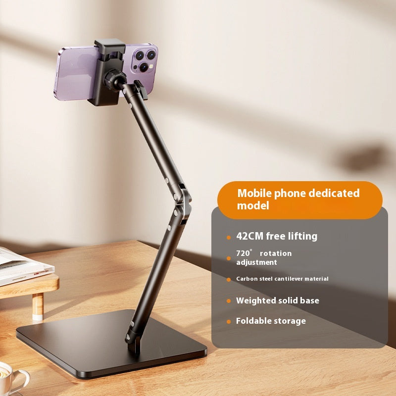 Mobile Phone Metal Plate Desktop Holder Convenient Live Streaming Shooting