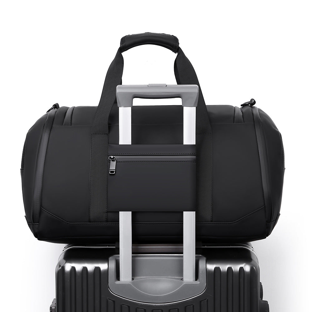 Compartiments séparés de chaussures sèches Sac à bagages de voyage de grande capacité