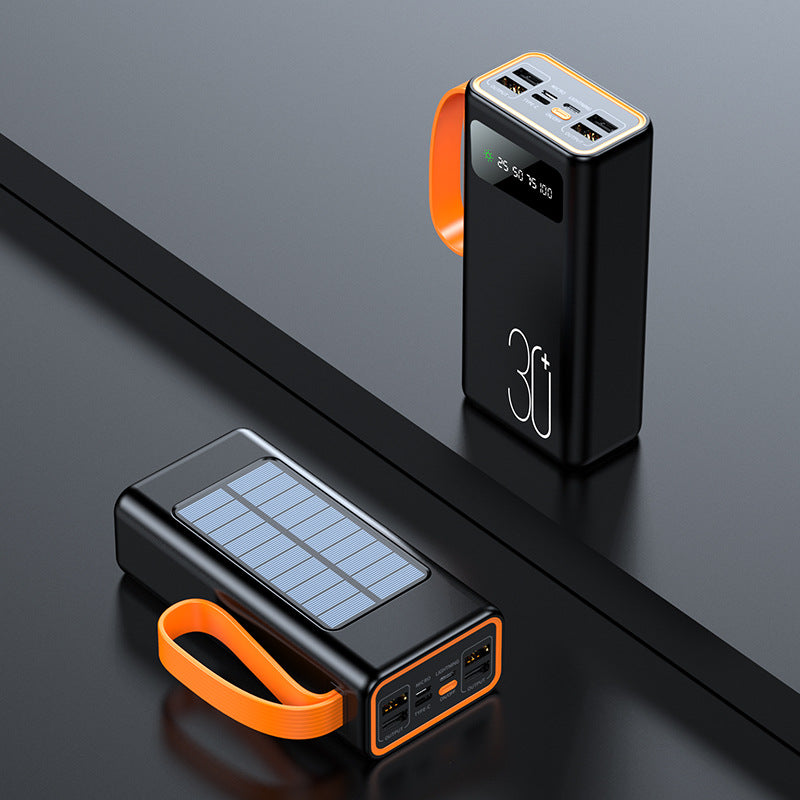 Power Bank Super Capacité Solar Outdoor Portable Camping Backup Mobile